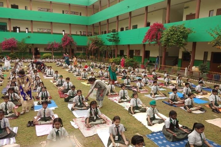 St Kabir Convent School-Yoga Activity