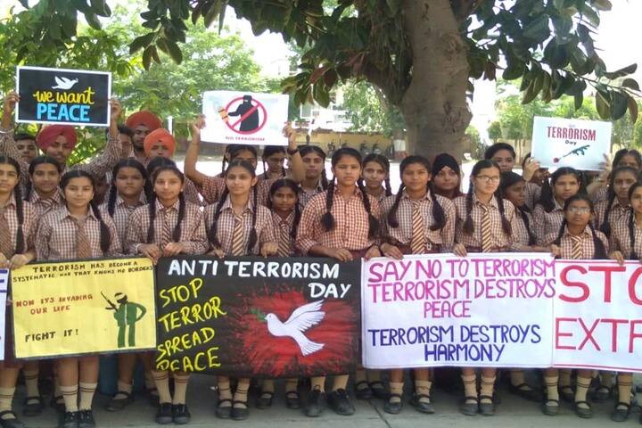 St Soldier Divine Public School-Rally