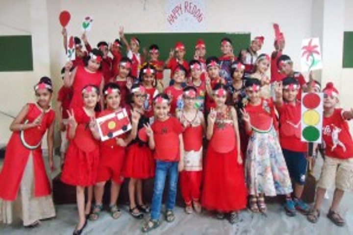 St Soldier International Convent School-Red Dress Celebration