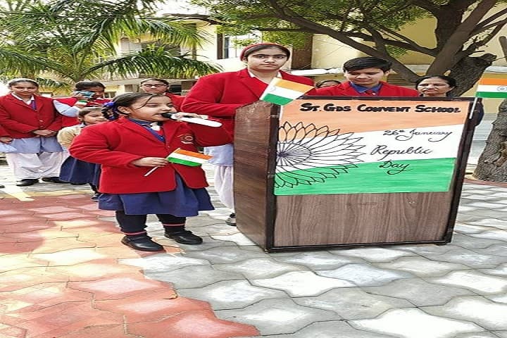 St GDS Convent School-Republic day