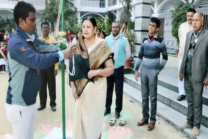 Jesus and Mary Academy-Flag Hoisting