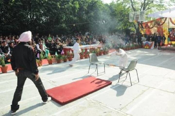 St Sai Senior Secondary School-Karate Activity