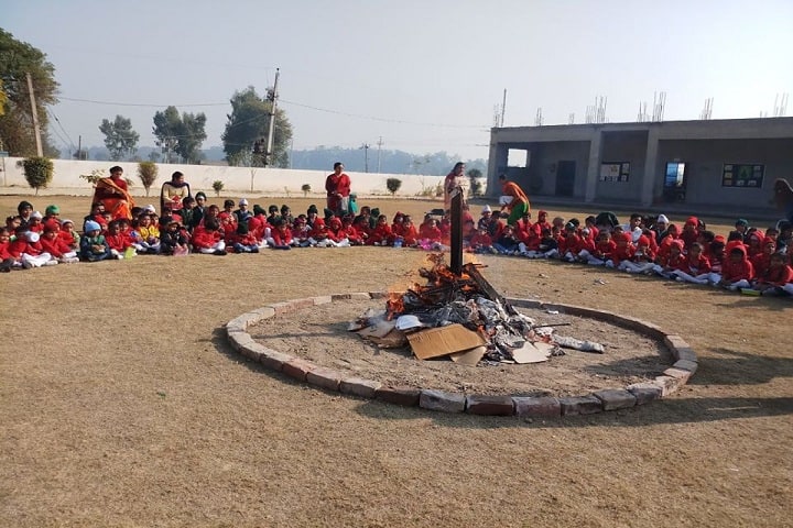 Top Ranker International School-lohri celebrations