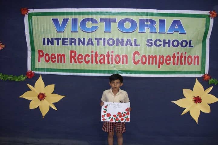 Victoria International School-Recitation Competition