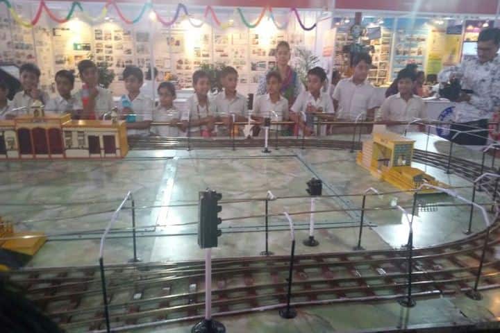 Apex International School-Railway Exhibition Visit
