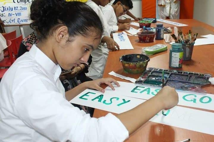 Birla International School Kishangarh-Calligraphy Competetion