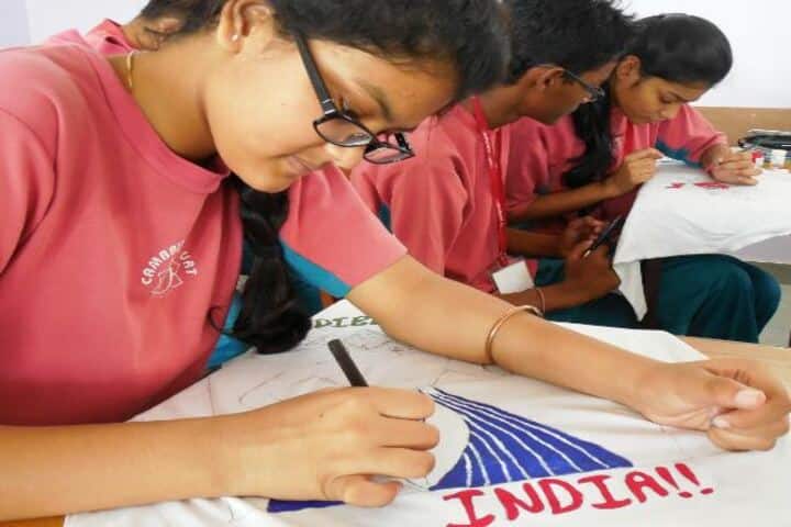 Cambridge Court High School-Poster making