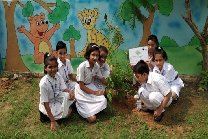 Central Academy Sr Sec School-Tree Plantation