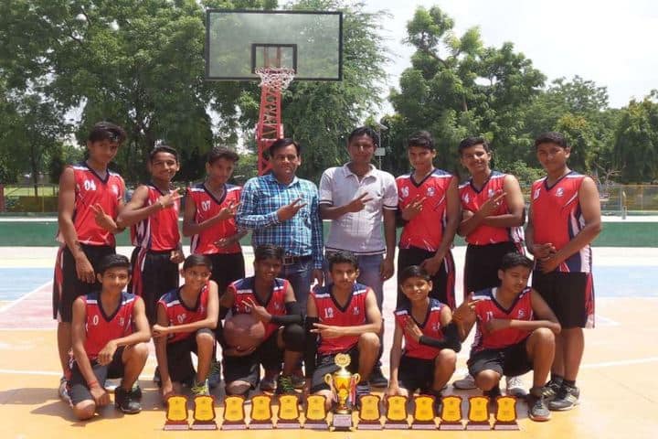 Central Public Senior Secondary School-District level Basket ball winner
