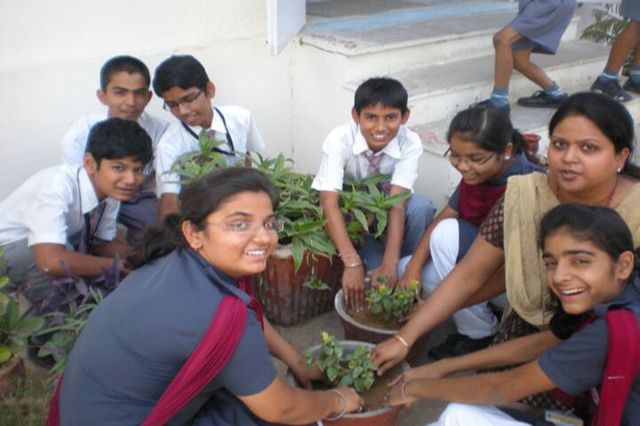 Indo Bharat International School-Tree Plantation