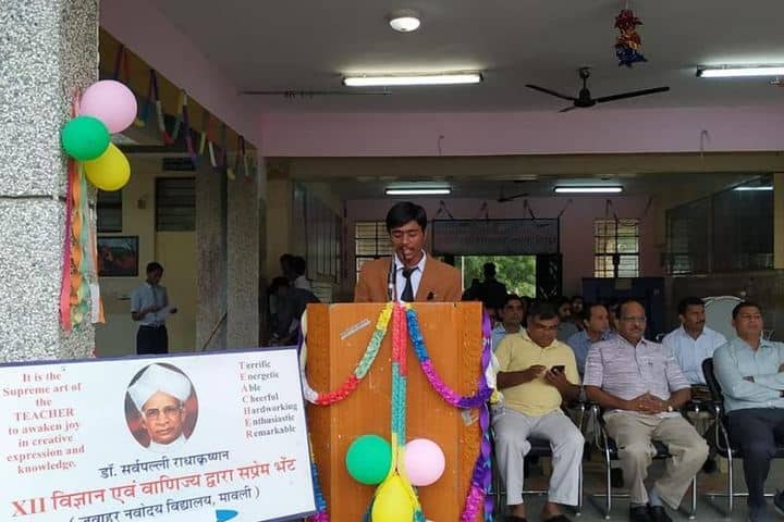 Jawahar Navodaya Vidyalaya-Student Speech