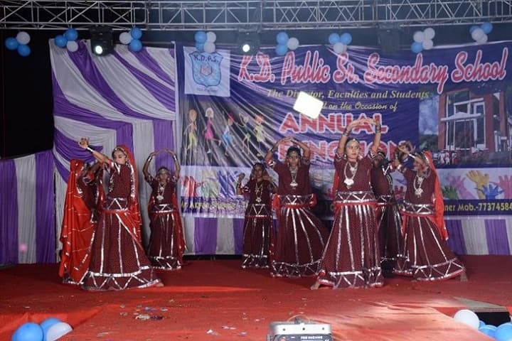 K D Public Senior Secondary School-Annual day