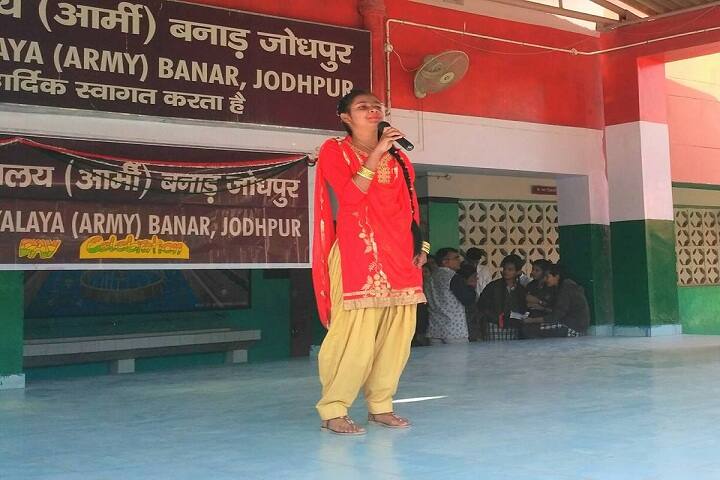 Kendriya Vidyalaya-Singing Event