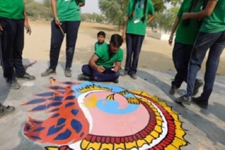 Kendriya Vidyalaya-Rangoli Competition