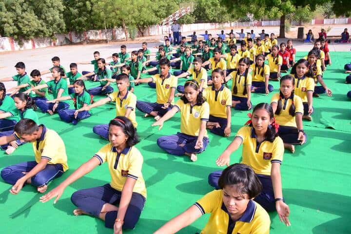 Kendriya Vidyalaya No 2-Yoga Activity