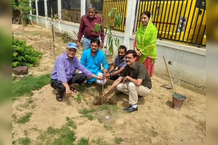 Krishna Public School-Tree Plantation Activity