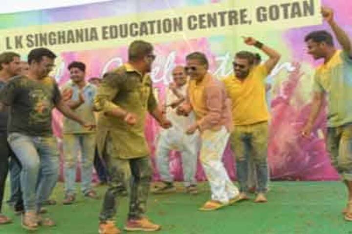 Lala Kamlapat Singhania Education Centre-Holi Celebration