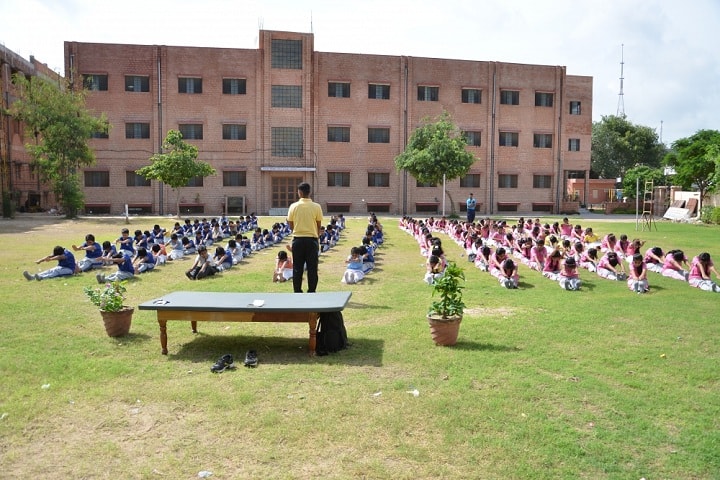 Laxmi Devi Mundra Public School-Yoga Activity