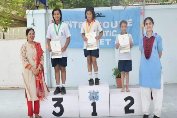 M G D Girls School-Champions