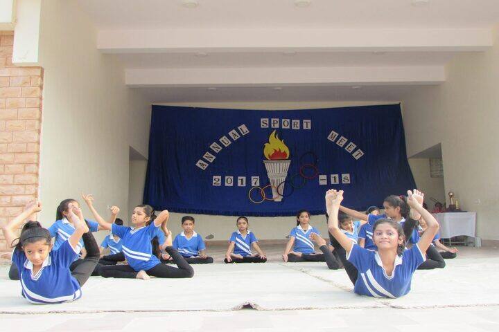 Mahaver Public School-Yoga Activity