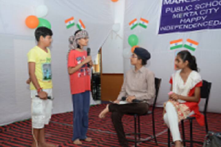 Maheshwari Public School-Skit
