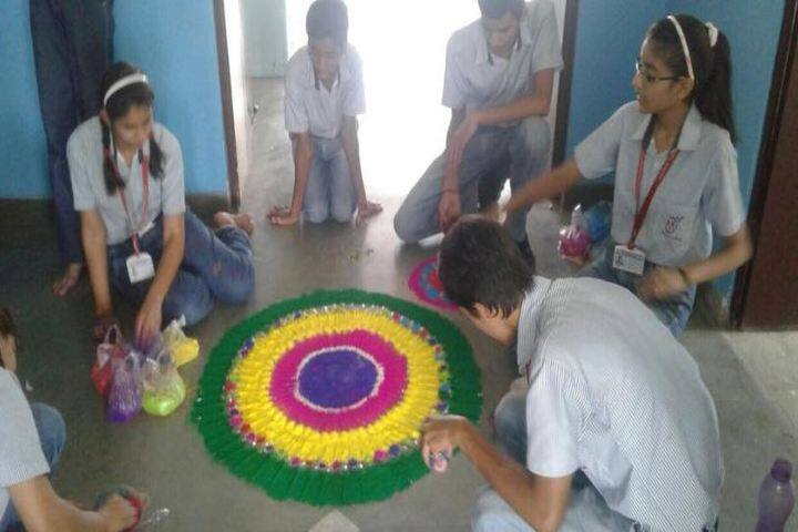 Mentor International School-Rangoli