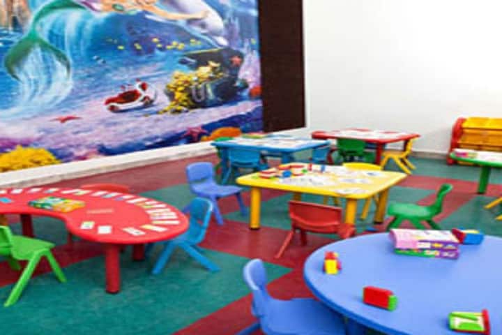 Modern School-Nursery classroom