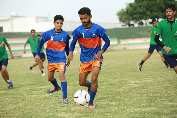 Oasis Sainik School-Football