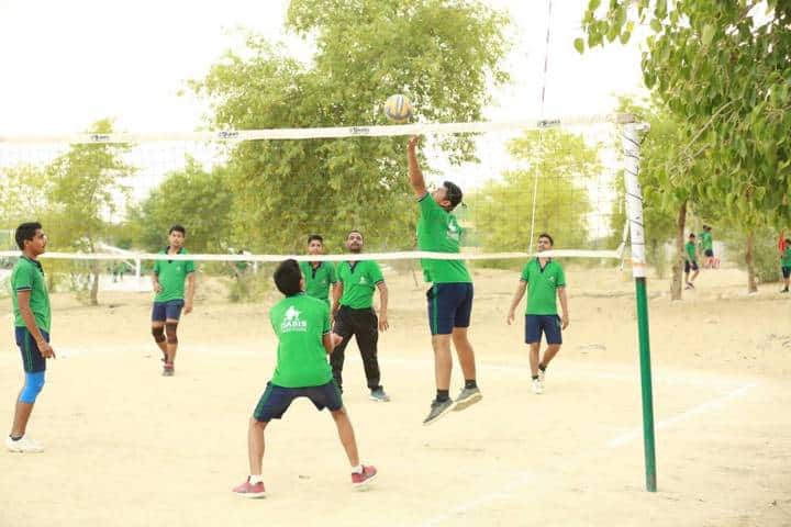 Oasis Sainik School-Volley ball