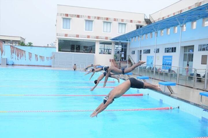Paras International English School-Swimming