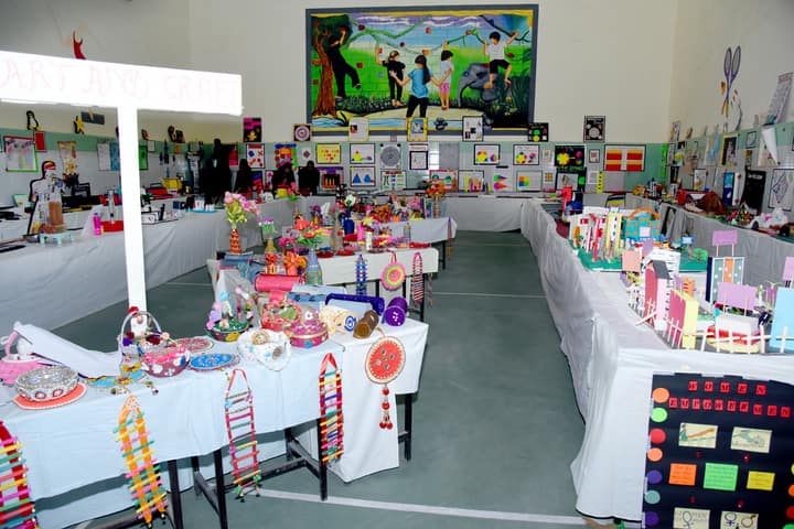 Queen Marys Girls School-School Exhibition