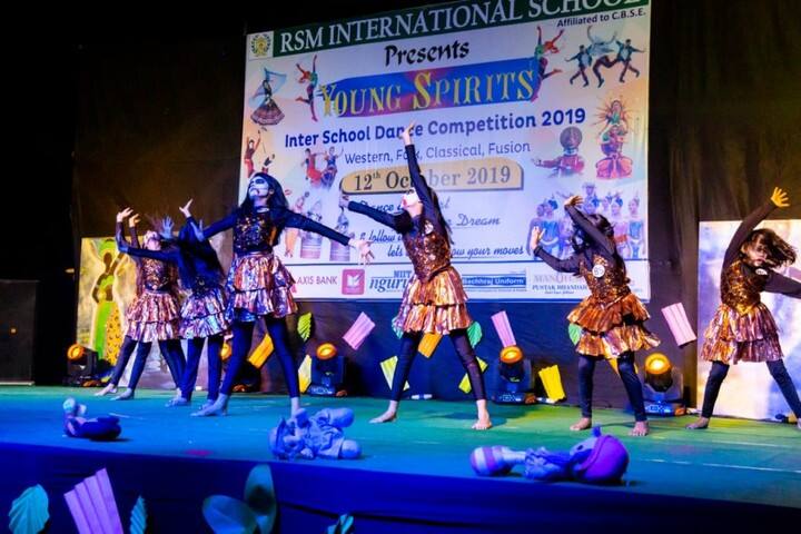 RS Memorial International School-Dance Competition