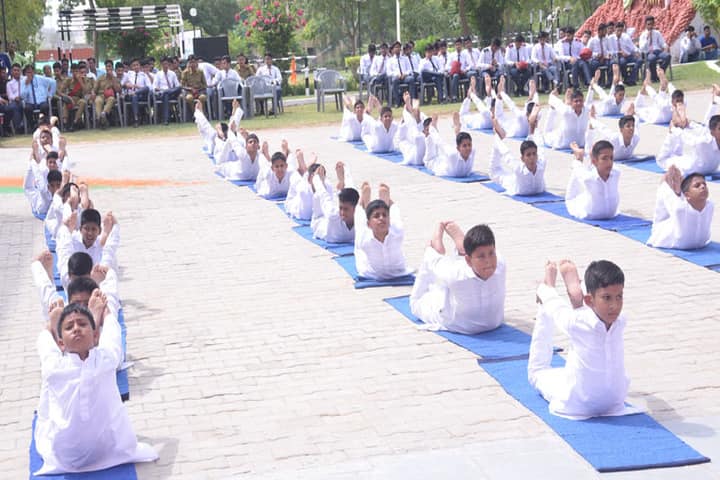 S M Nimawat Public School-Yoga