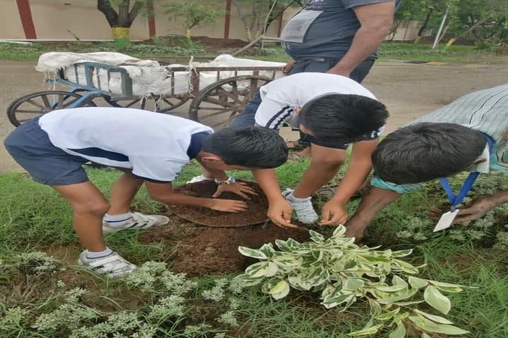 Sangam School Of Excellence-Plantation Activity