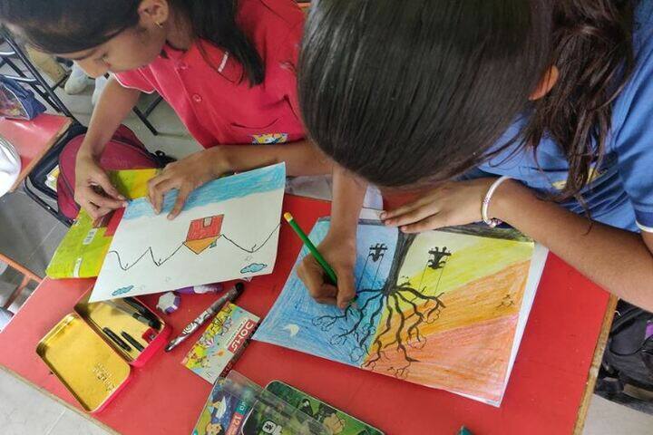Sanjeevani International School-Drawing
