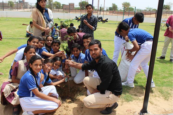 Sanskar International Public School-Plantation Activity
