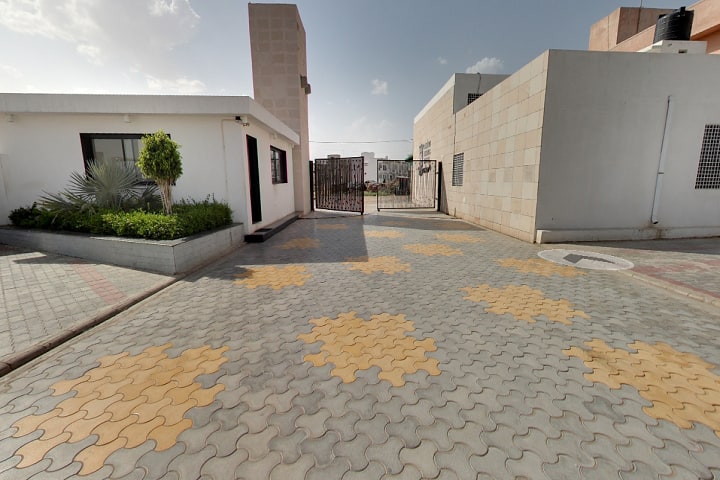 Shanti Asiatic School-Campus View Entrance