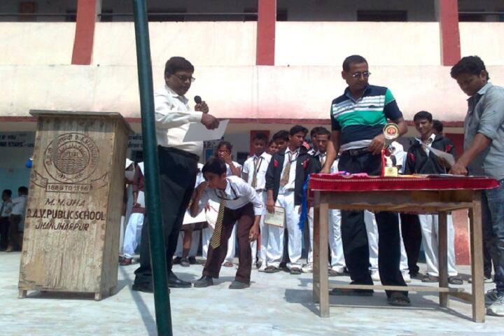 M N Jha D A V Public School-Award Ceremoney