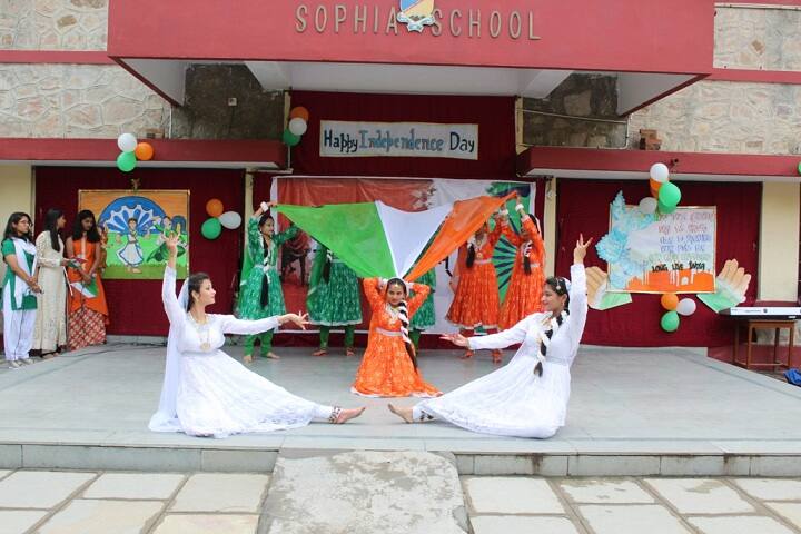 Sophia School-Events independance day programme