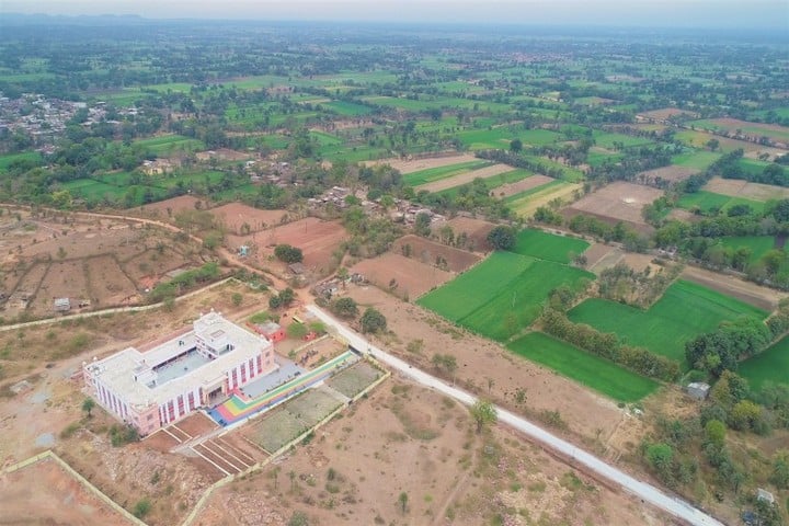 Swami Vivekanand Government Model School-School Arial View