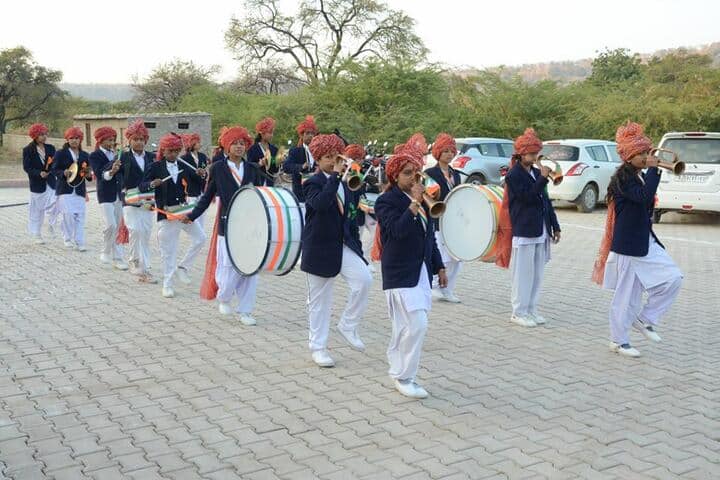 Swami Vivekanand Government Model School-Band Troop