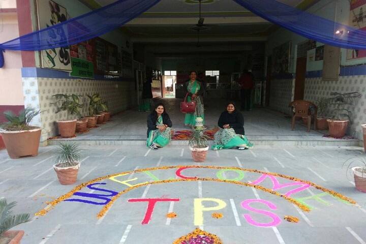 Times Public School-Rangoli