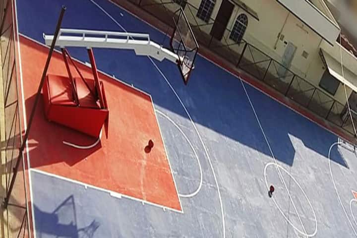 Vrindavan Public School-Basket ball court