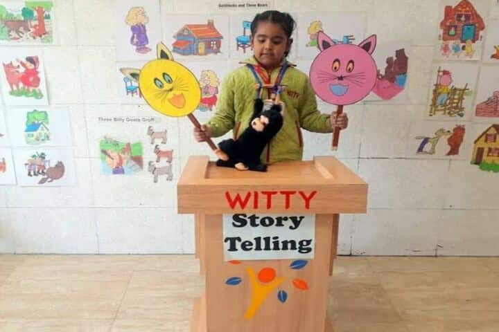 Witty International School-Story Telling Activity