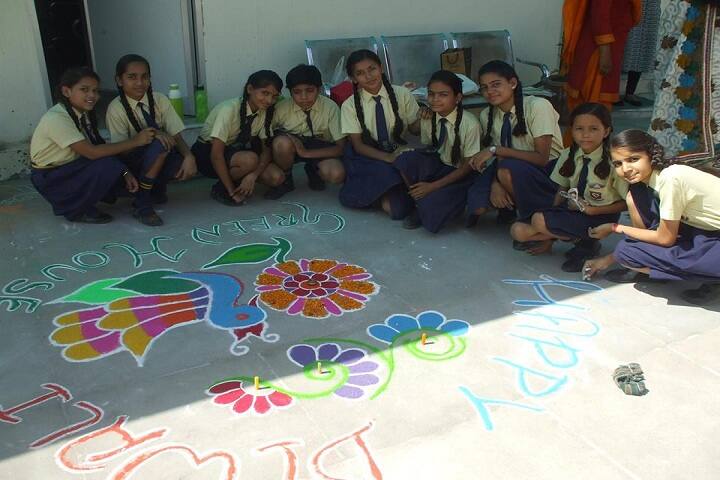 Yugantar International School-Rangoli