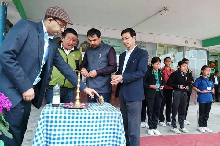 Government Senior Secondary School-Lighting the lamp