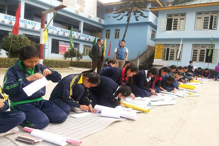 Government Senior Secondary School-Drawing Competitions