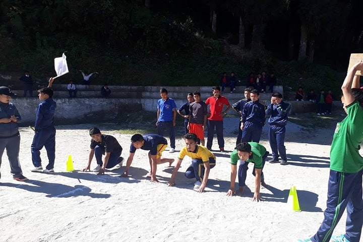 Government Senior Secondary School-Running Competition