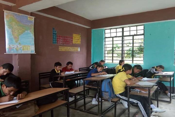 Government Secondary School-Exam room