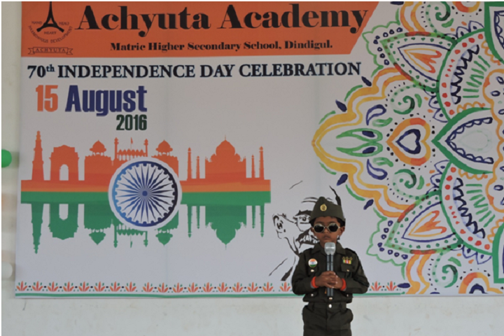 Achyuta Academy School-Independence Day